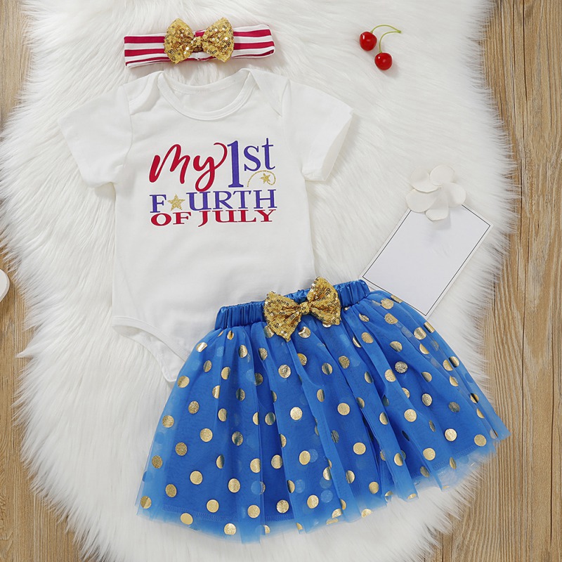 2pcs Newborn Baby Girl Headband+Romper Bodysuit Tutu Dress Set Outfit Party Tops 